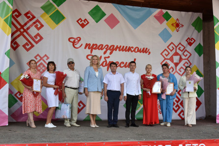 Поселок Ибреси празднует свой праздник