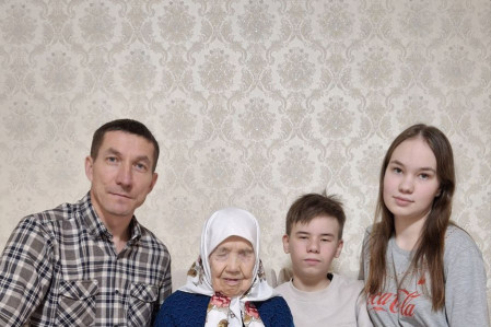 97 лет исполнилось долгожительнице деревни Вудоялы, труженице тыла Федорова Варвара Ильинична
