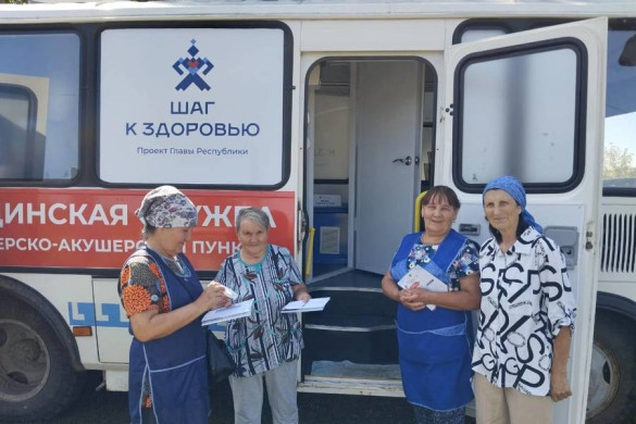 Выездной приём «Шаг к здоровью» прошёл в селе Климово Ибресинского округа