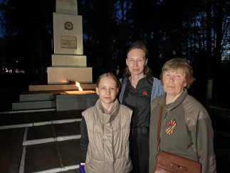 В Ибресинском округе зажгли «Свечи памяти»: подвиг героев живёт в наших сердцах