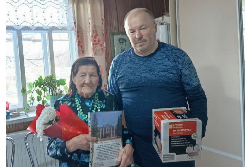 90-летний юбилей отметила жительница села Новое Чурашево Матрена Егоровна Иванова