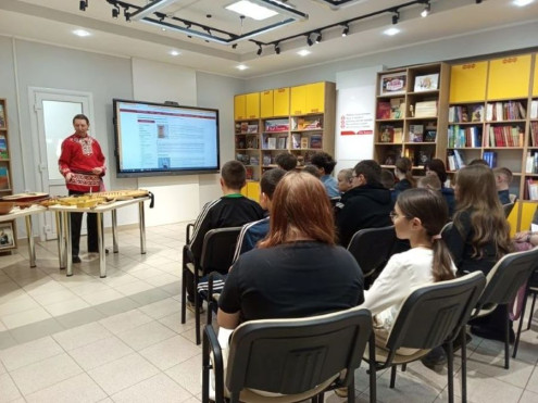 В Центральной модельной библиотеке Ибресинского округа состоялась акция «Библионочь-2026»
