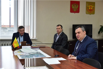 Руководитель Государственной службы Чувашской Республики по делам юстиции Дмитрий Сержантов посетил Ибресинский район 