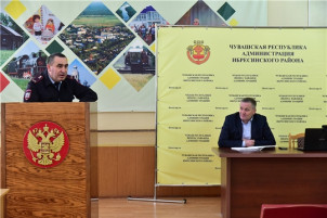 Расширенное заседание антитеррористической комиссии Ибресинского района