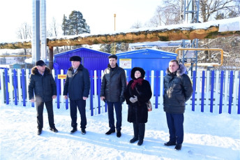 В Ибресинском районе запущена новая котельная 