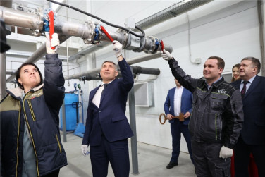 В селе Порецкое открыли новый комплекс очистных сооружений 